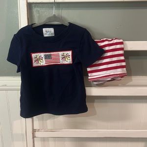 Boutique brand patriotic outfit